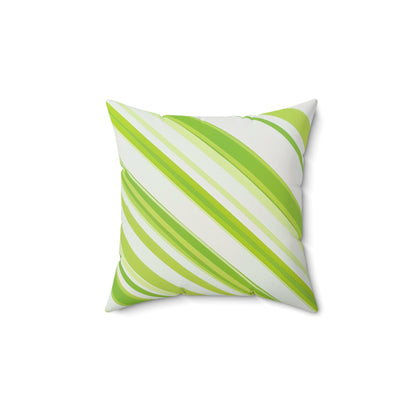 Fresh Mint - Spun Polyester Square Pillow - USA