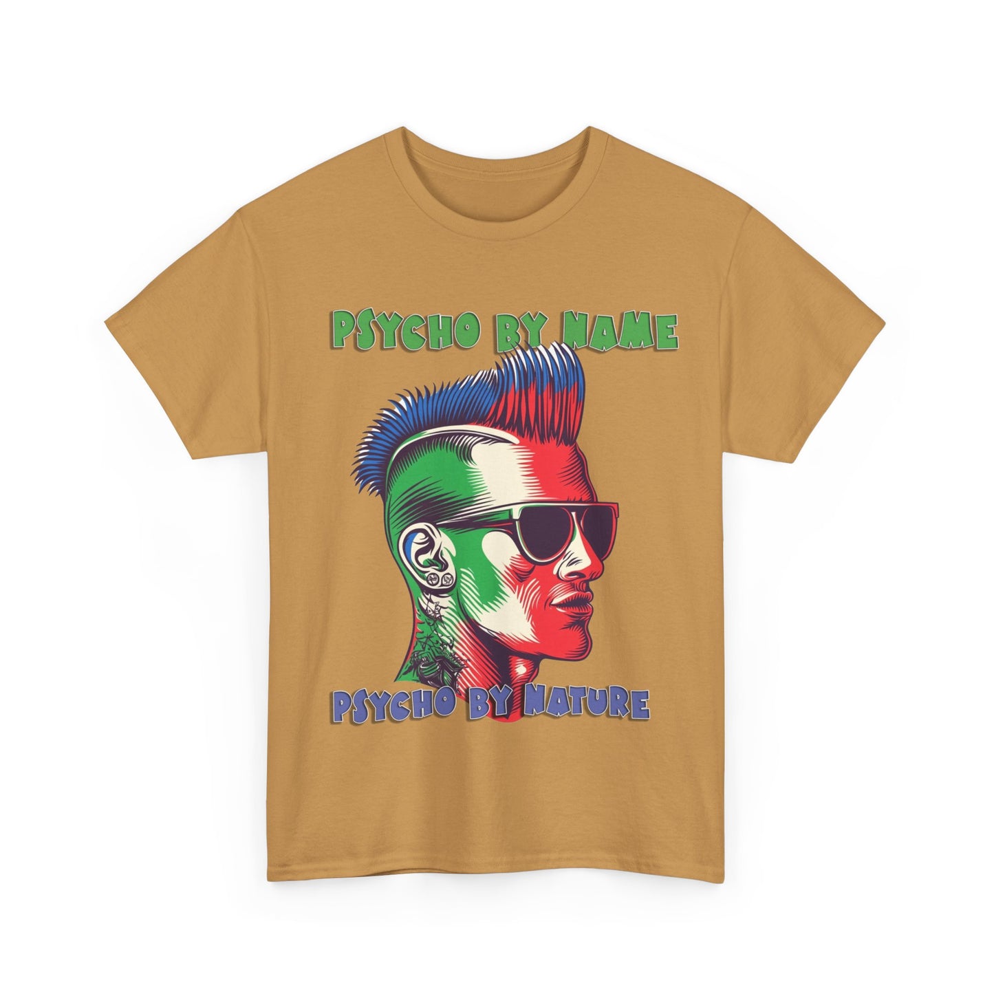 Psycho 7 - Unisex Heavy Cotton Tee - UK
