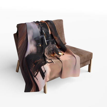 Steam Train #1 - Arctic Fleece Blanket - UK, USA