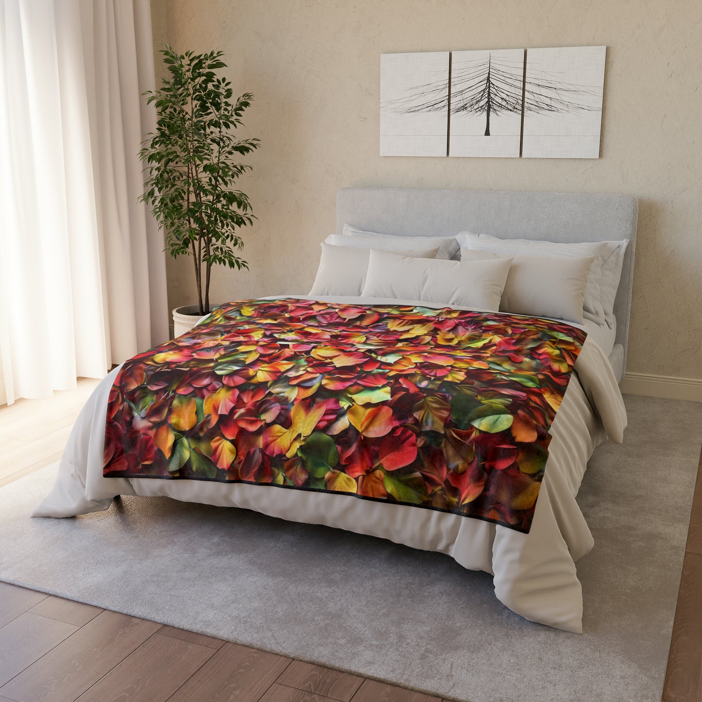 Country Cushions  Autumn Floor #2 - Soft Polyester Blanket