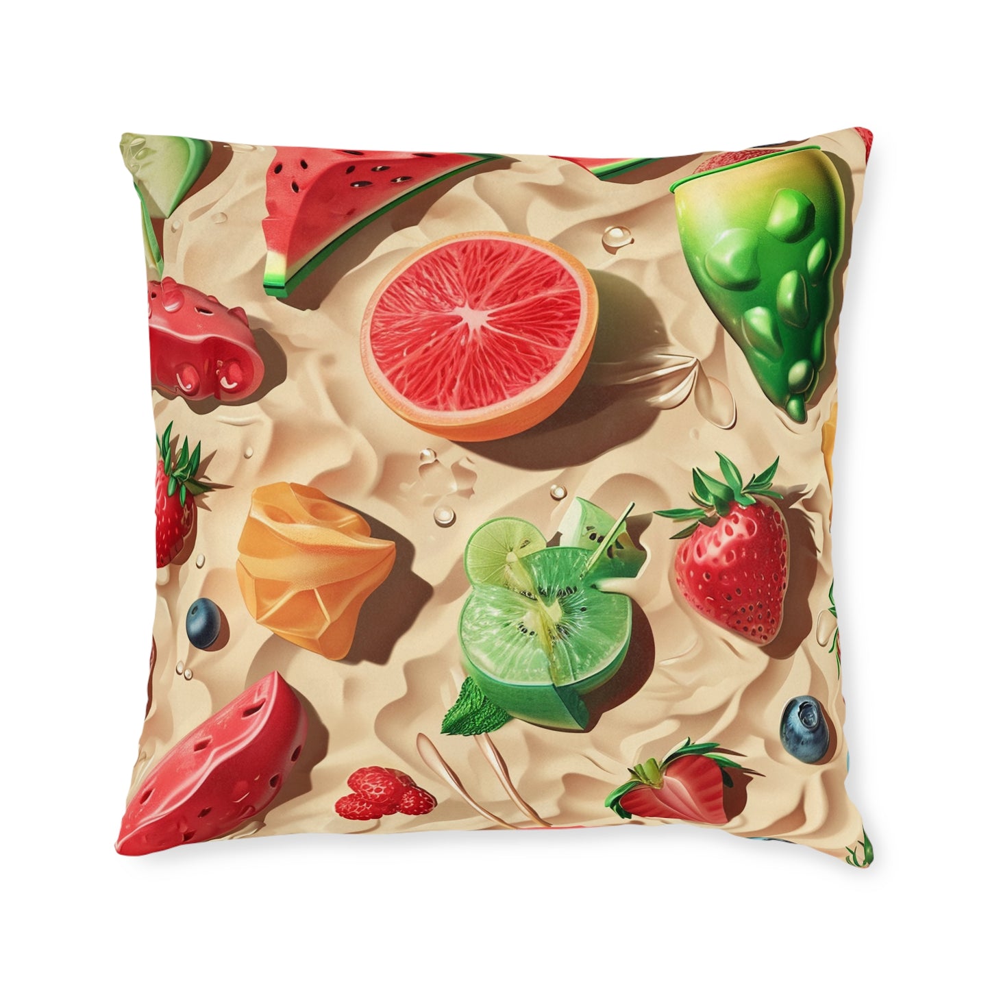 Summer Time 2 - Square Pillow - UK