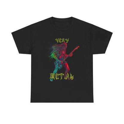 Very Metal - Unisex Heavy Cotton Tee - UK