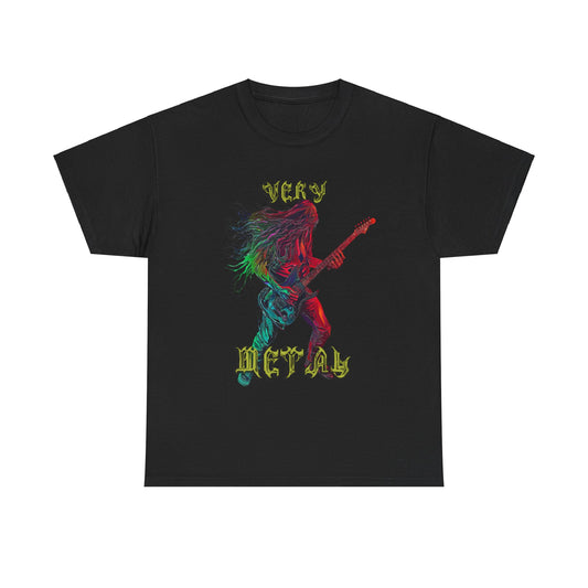 Very Metal - Unisex Heavy Cotton Tee - UK