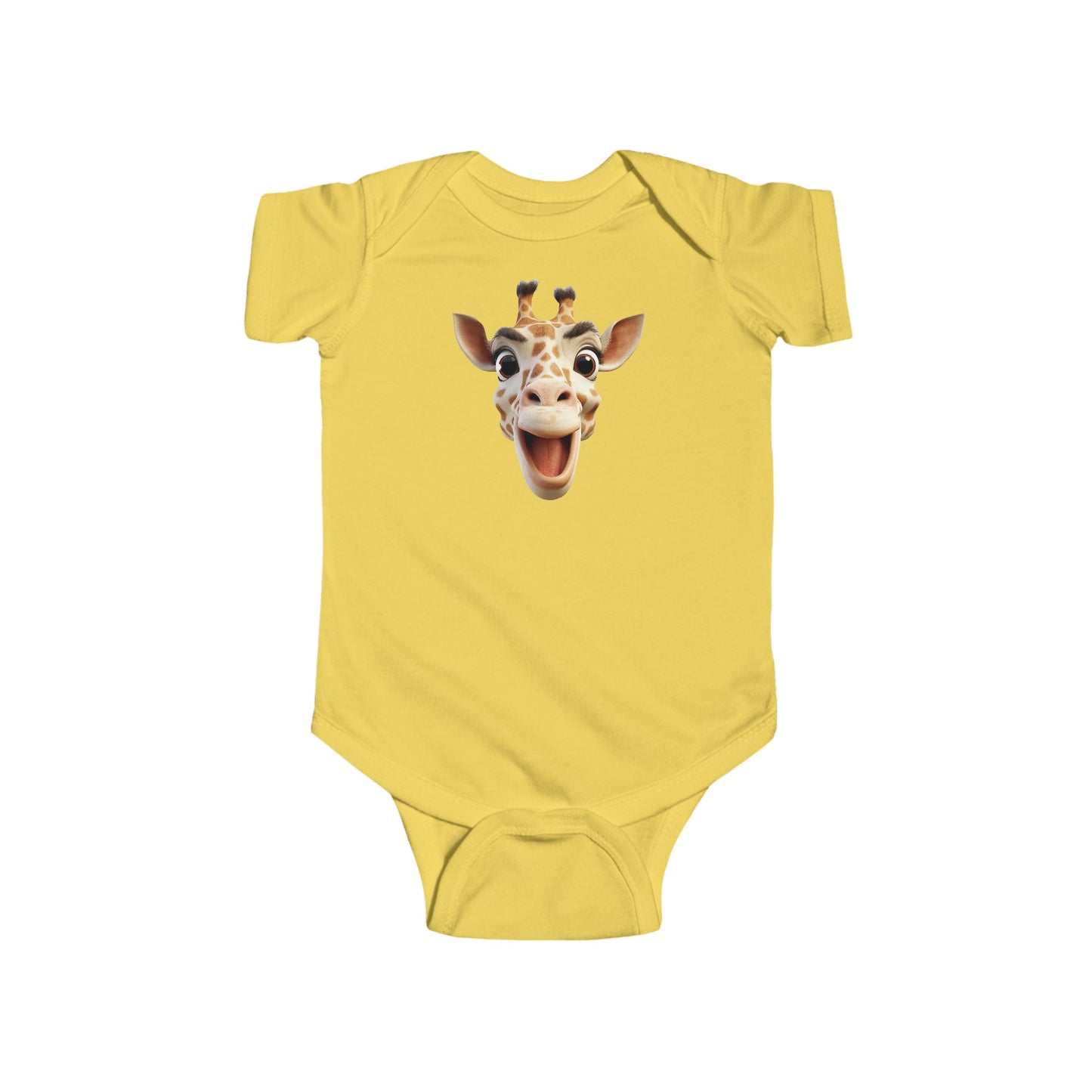 Giraffe Infant Fine Jersey Bodysuit - UK, CAN, USA
