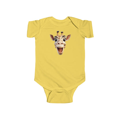 Giraffe Infant Fine Jersey Bodysuit - UK, CAN, USA