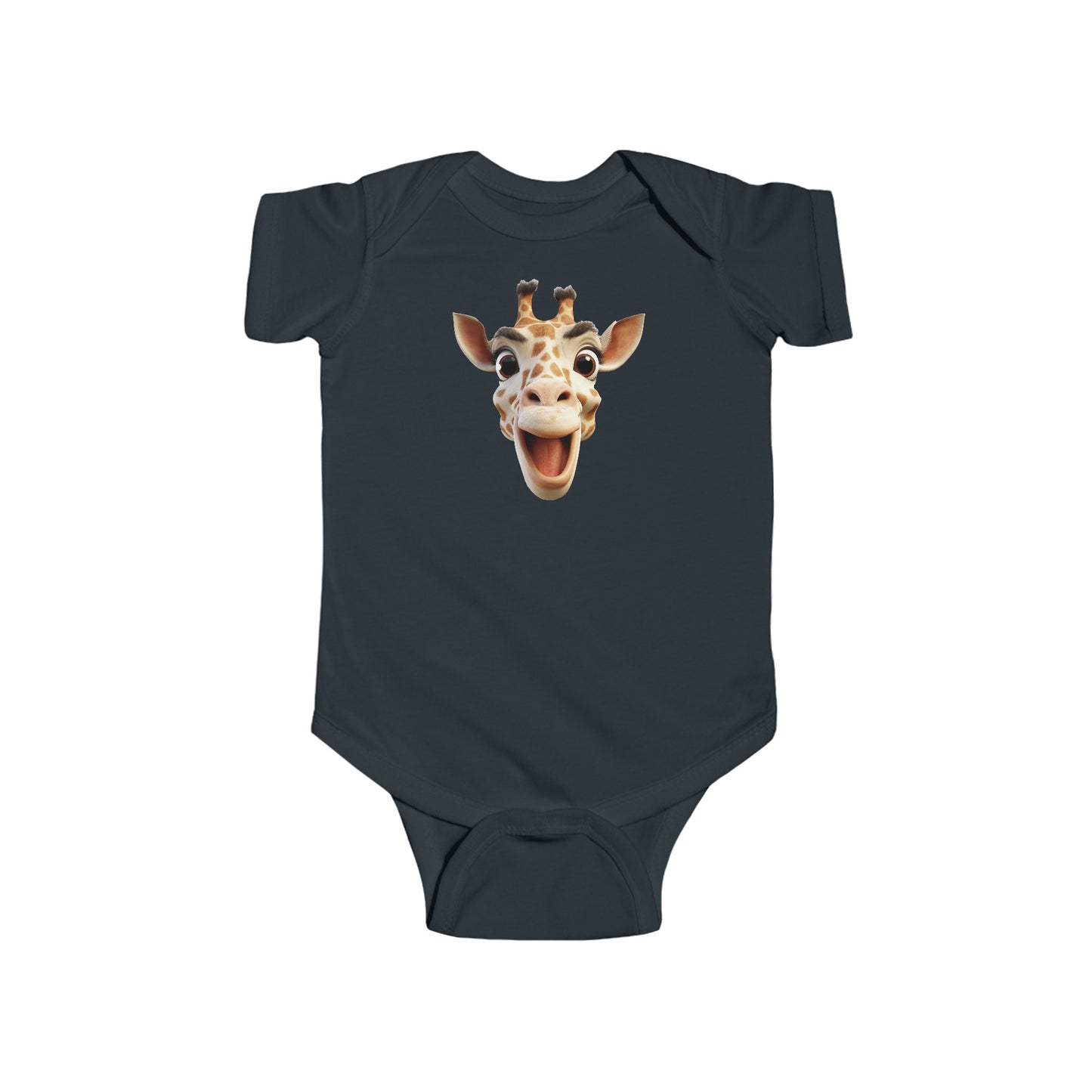 Giraffe Infant Fine Jersey Bodysuit - UK, CAN, USA