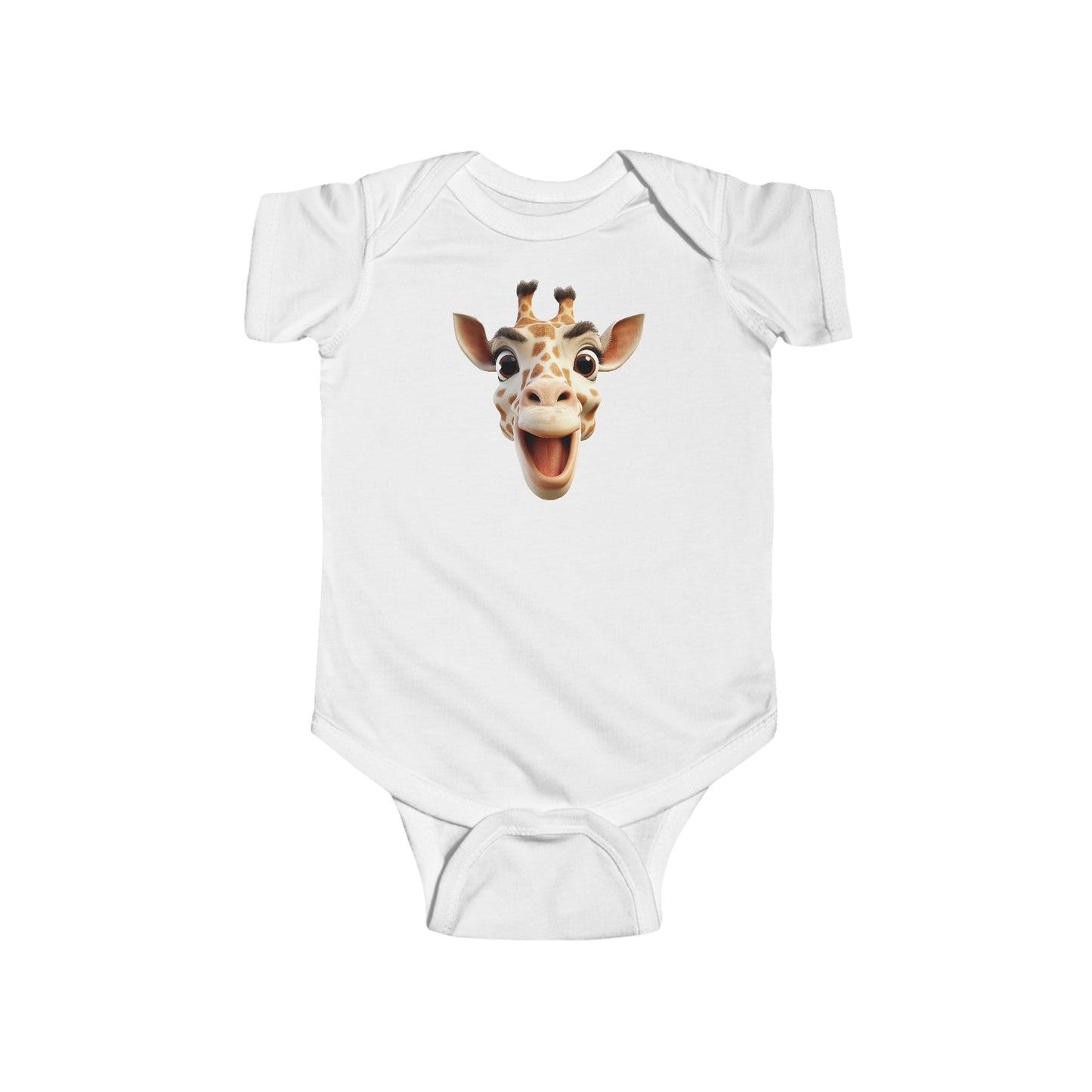 Giraffe Infant Fine Jersey Bodysuit - UK, CAN, USA
