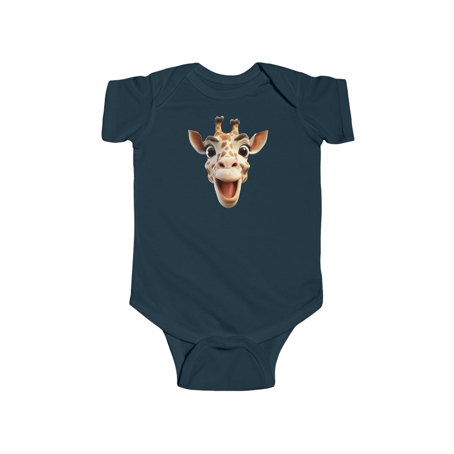 Giraffe Infant Fine Jersey Bodysuit - UK, CAN, USA