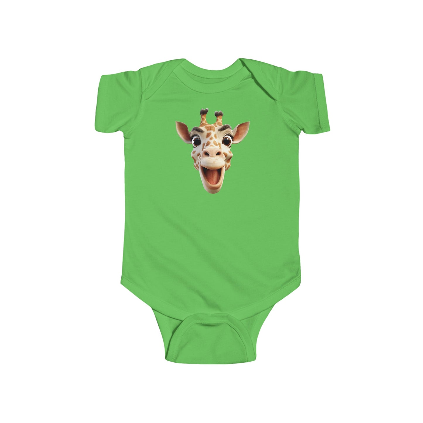 Giraffe Infant Fine Jersey Bodysuit - UK, CAN, USA