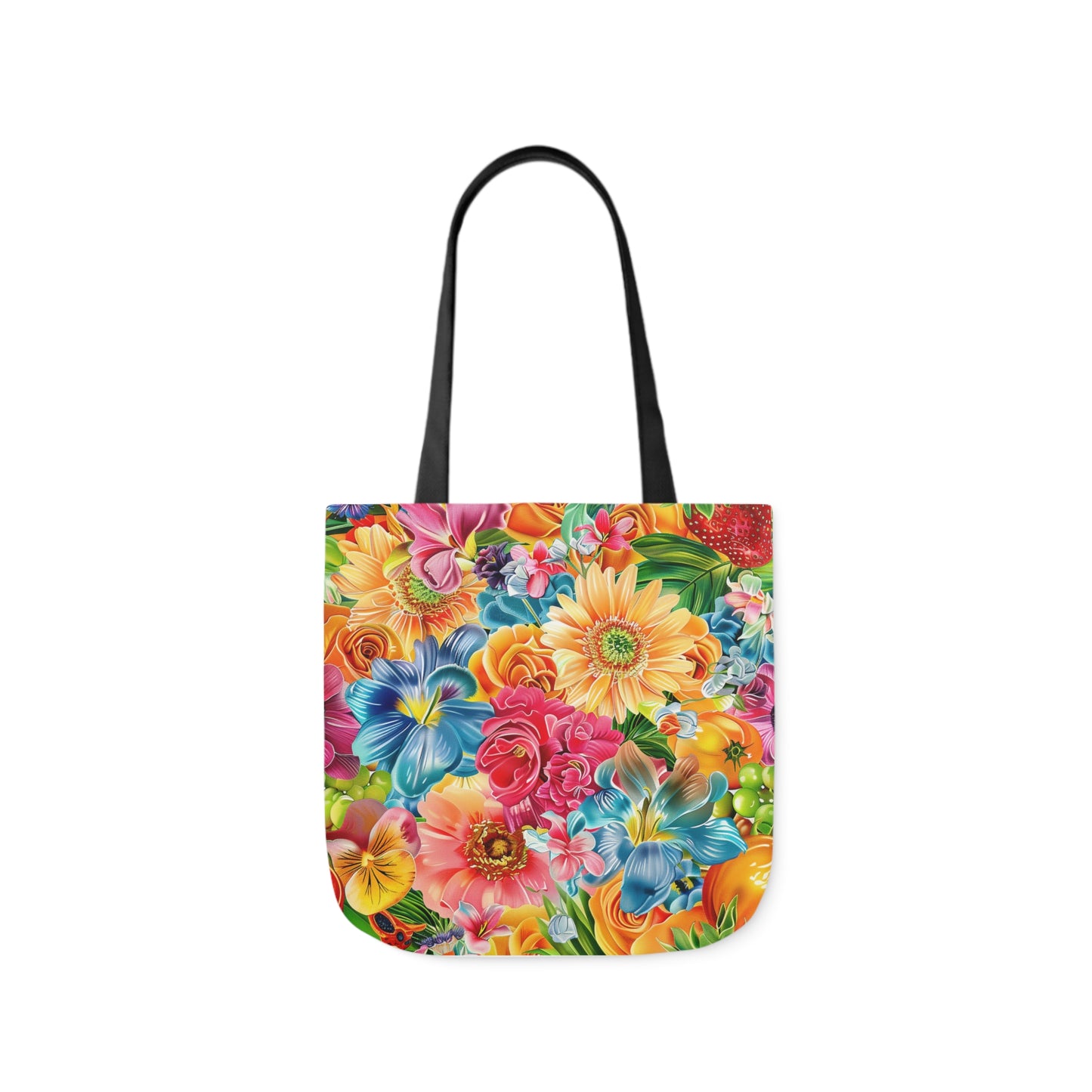 Summer Fresh - Canvas Tote Bag, 5-Color Straps - UK