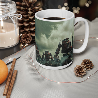 Metal Man - Ceramic Coffee Cups, 11oz, 15oz - UK