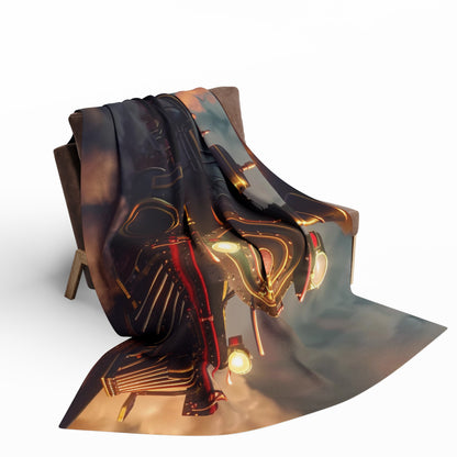 Steam Train #2 - Arctic Fleece Blanket - UK, USA