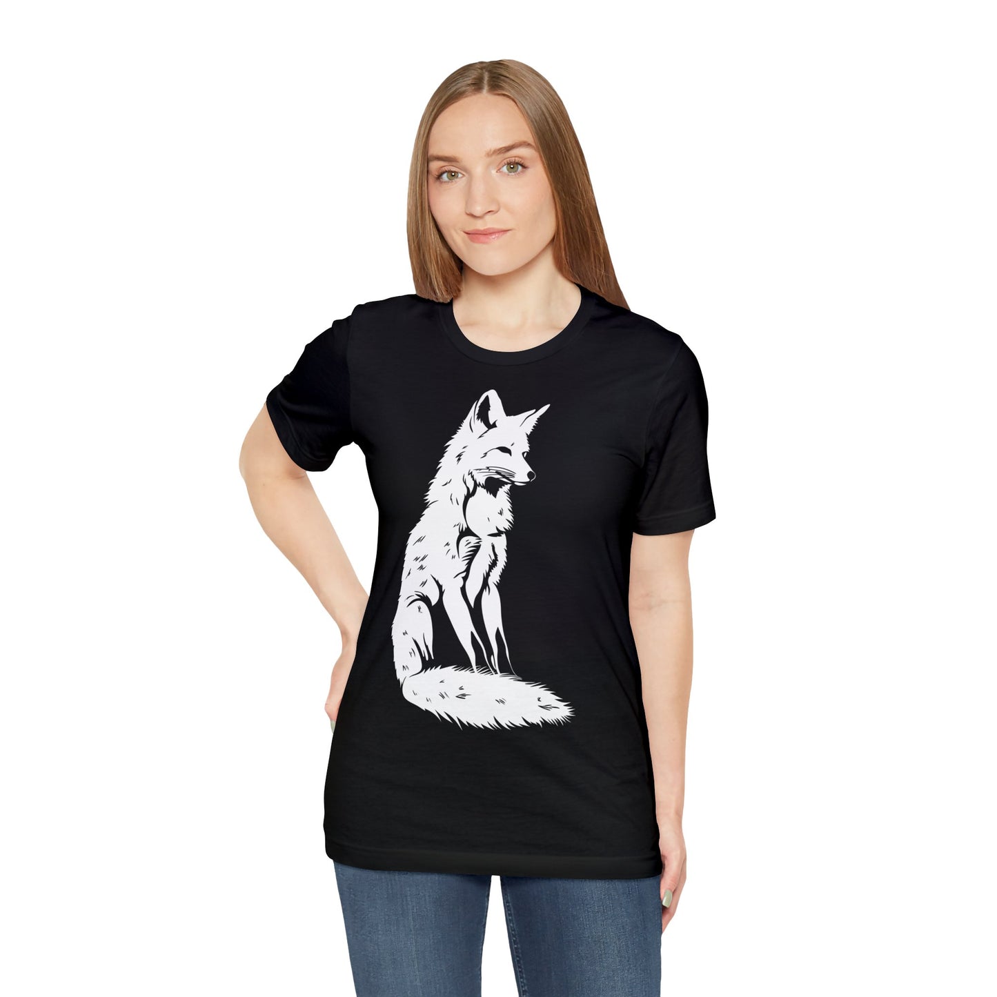 Fox Silhouette Unisex Jersey Short Sleeve Tee