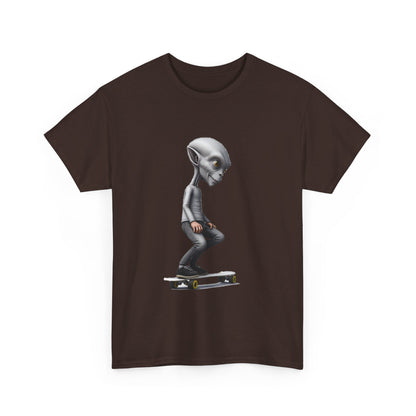 Alien Skater - Unisex Heavy Cotton Tee - USA