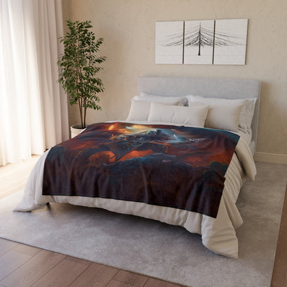 Heavy Metal- Soft Polyester Blanket USA