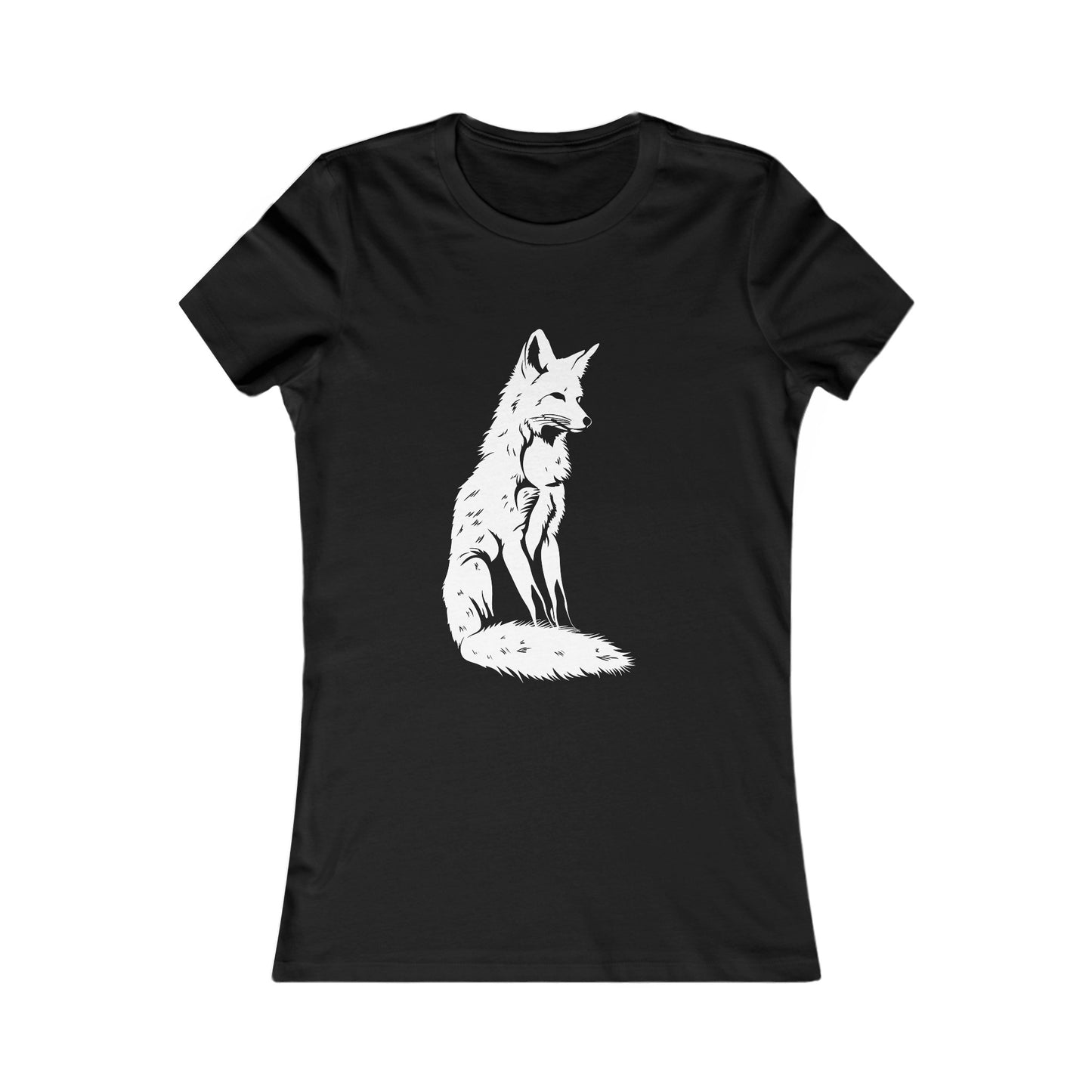 Fox Silhouette #1 - Women's Favorite Tee