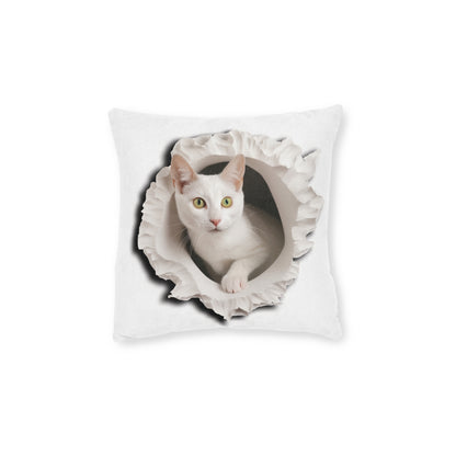 Cat 2 - Square Pillow - UK