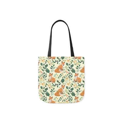 Fox Polyester Canvas Tote Bag (AOP)