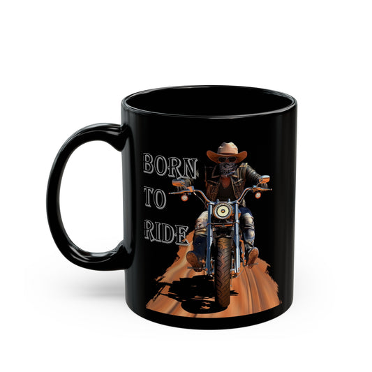 Biker #3 - Black Mug (11oz)  UK