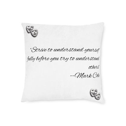 Famous Quotes 4 - Square Pillow UK