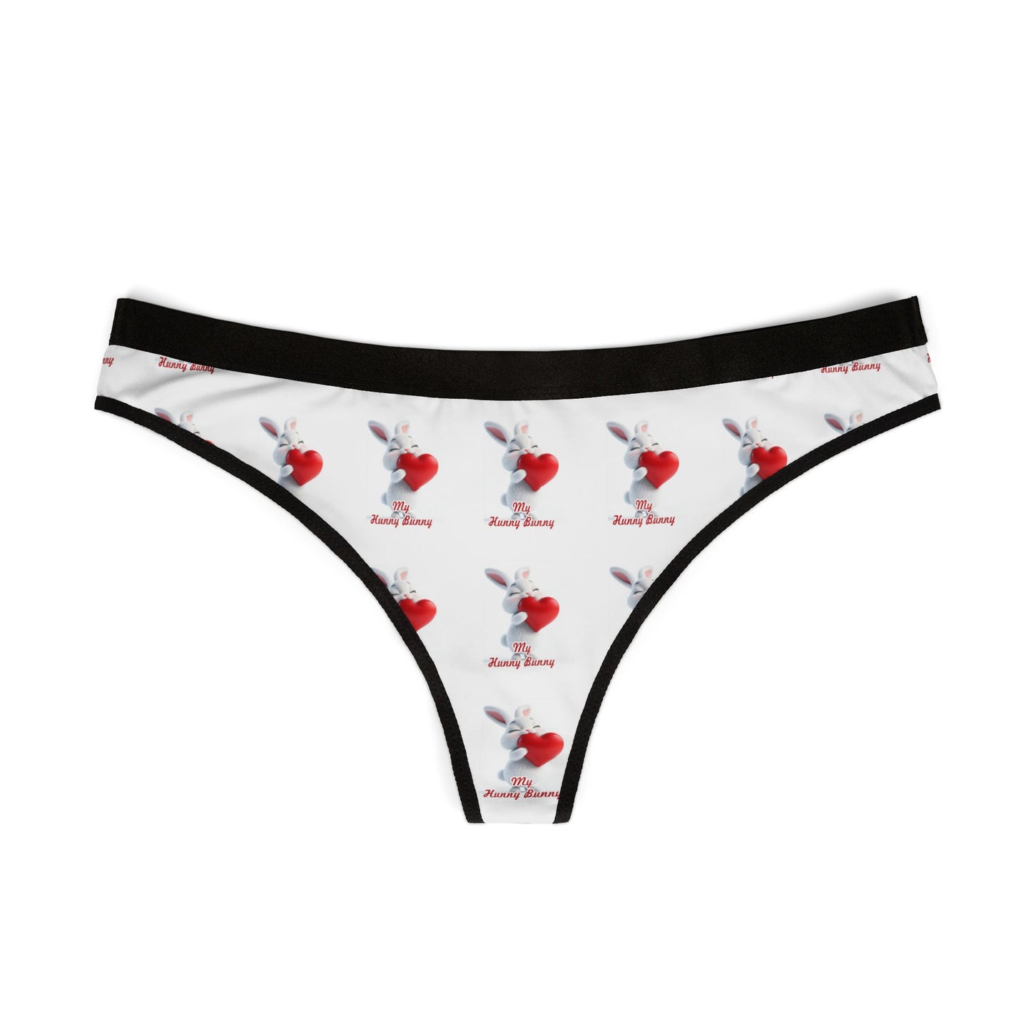 *Hunny Bunny Women's Thong - Playful Lingerie for Valentine's Day USA