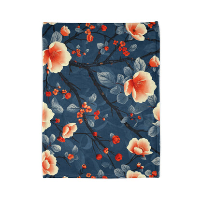 Chinoiserie #1 - Soft Polyester Blanket