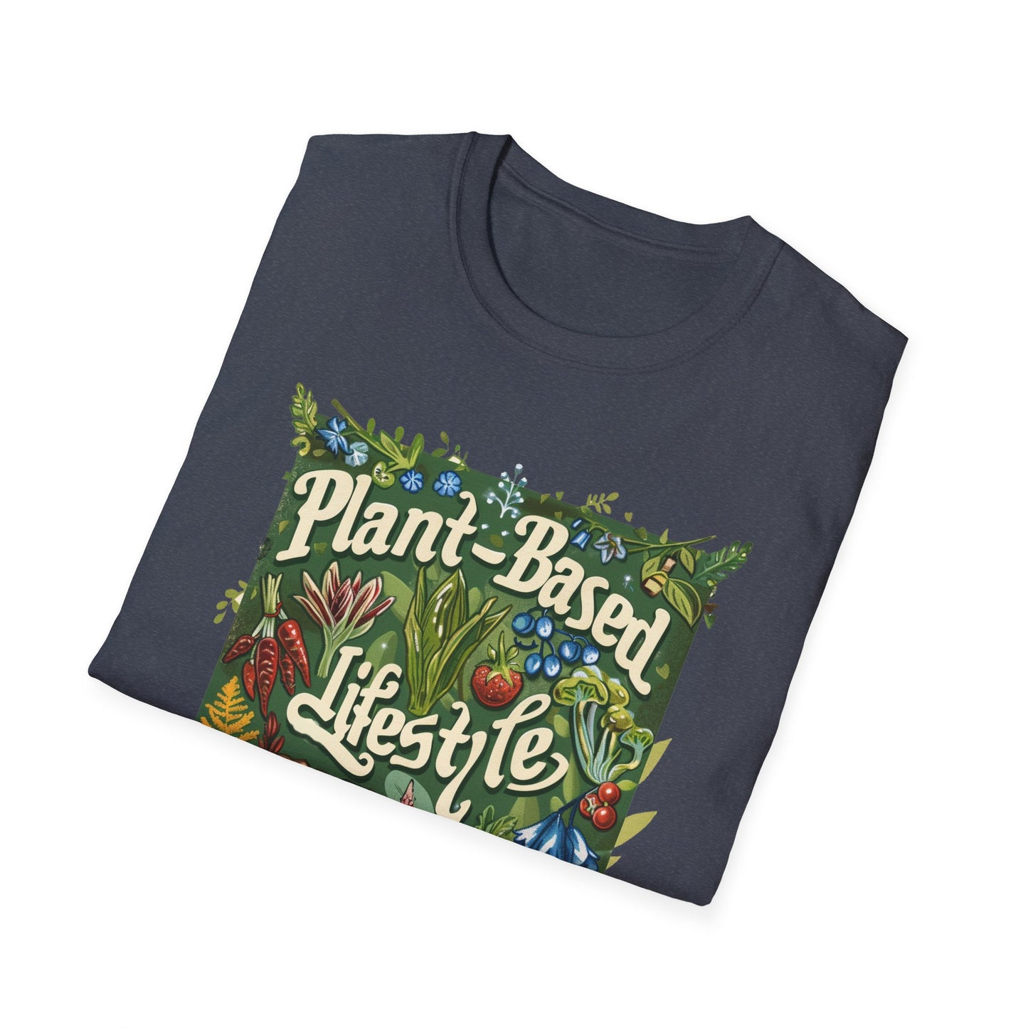 Plant Based Lifestyle #2 - Unisex Softstyle T-Shirt (UK)