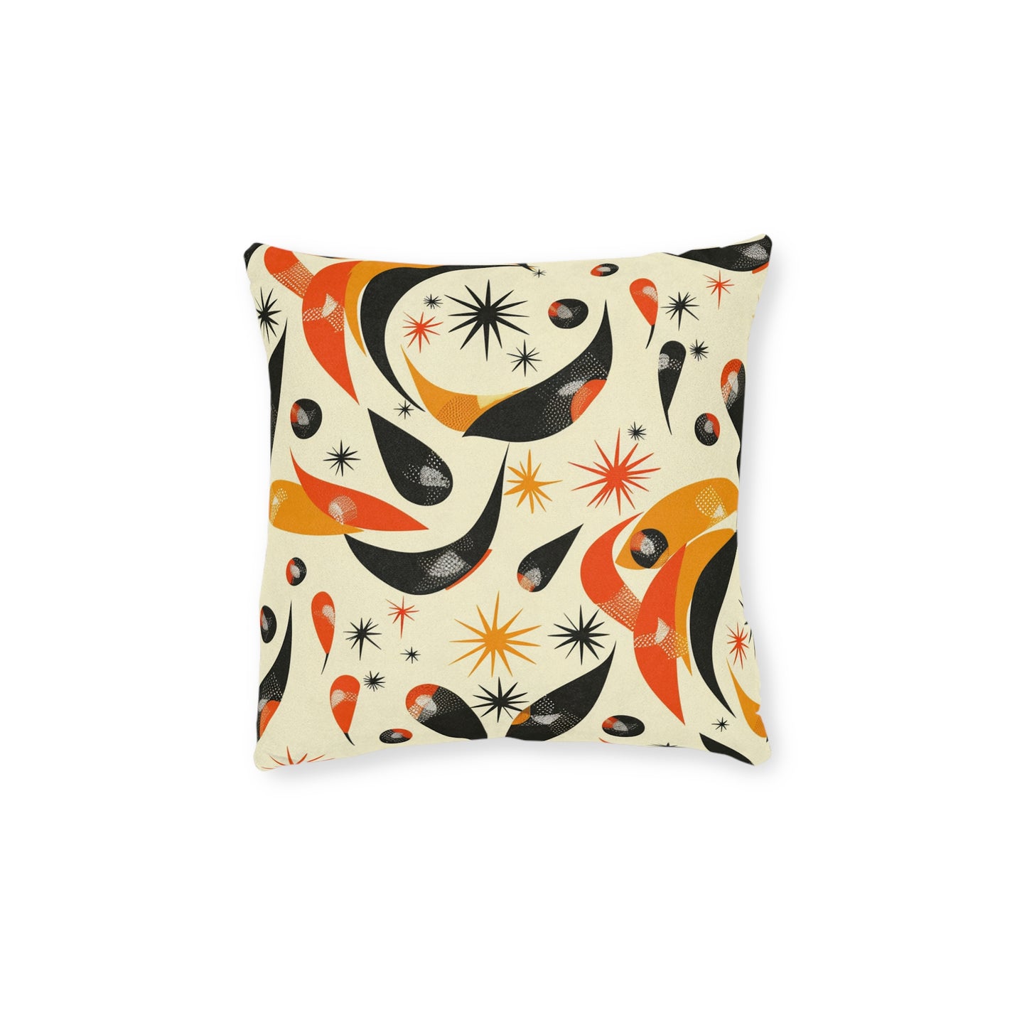 1950s Retro - Square Pillow - UK