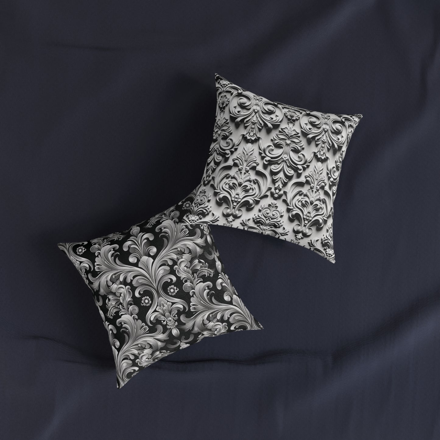 Victorian 3D - Square Pillow - UK
