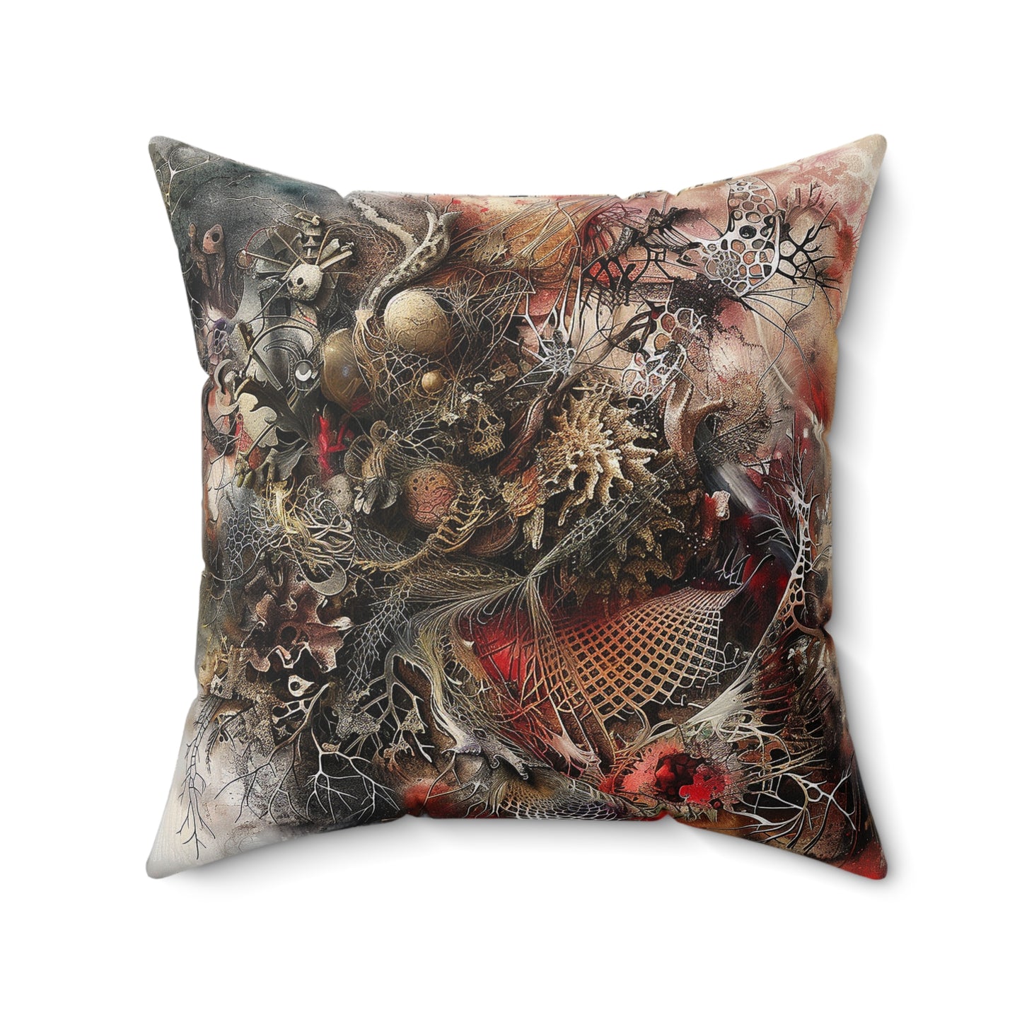 Chaos - Spun Polyester Square Pillow - USA