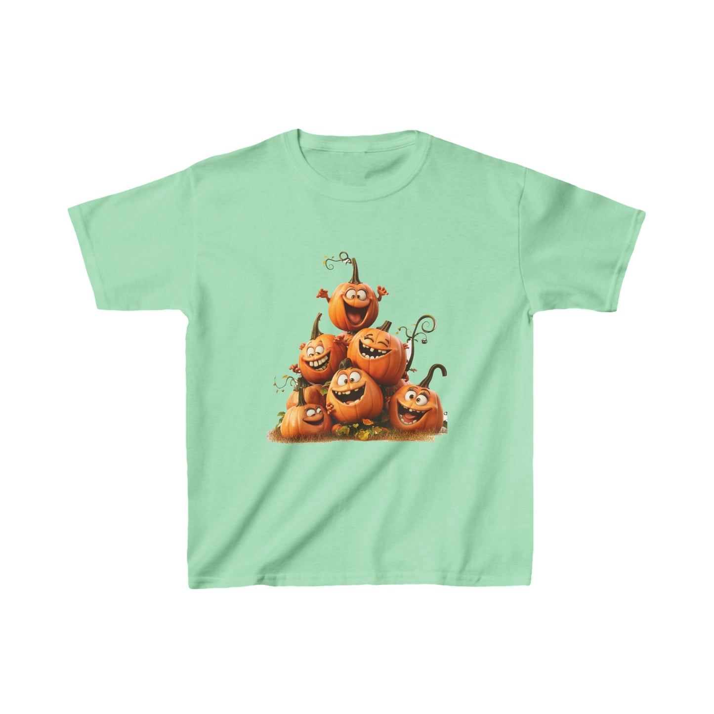 Pumpkin Party 2 - Kids Heavy Cotton™ Tee - UK