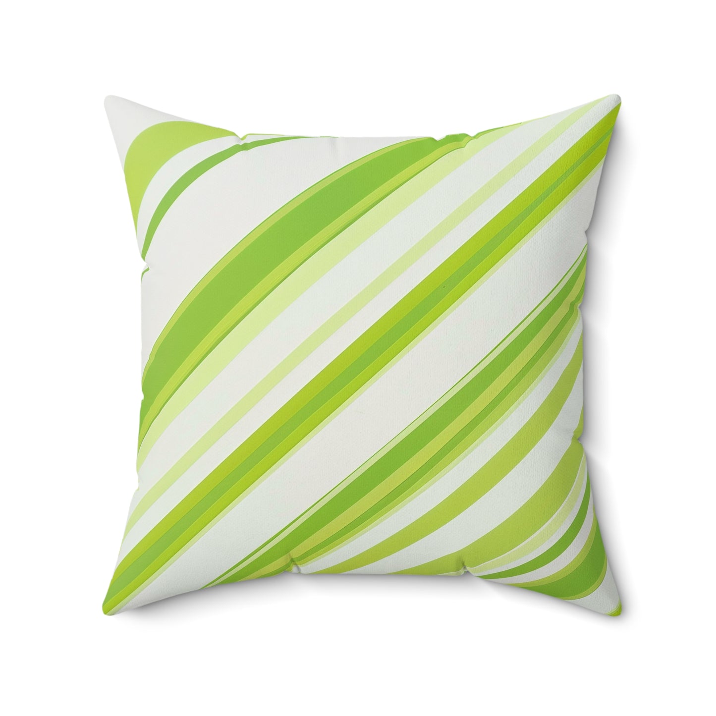 Fresh Mint - Spun Polyester Square Pillow - USA