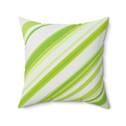 Fresh Mint - Spun Polyester Square Pillow - USA
