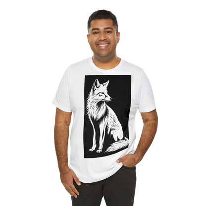Fox Silhouette Unisex Jersey Short Sleeve Tee