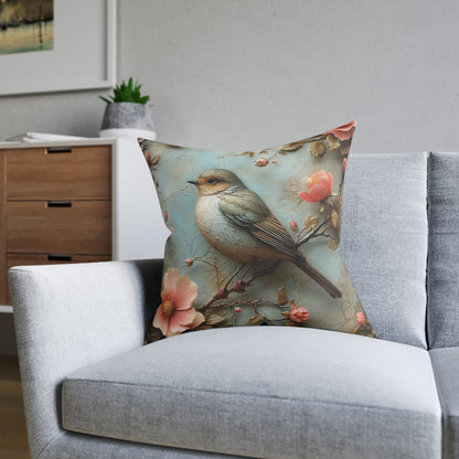 Birds 3D - Square Pillow - UK