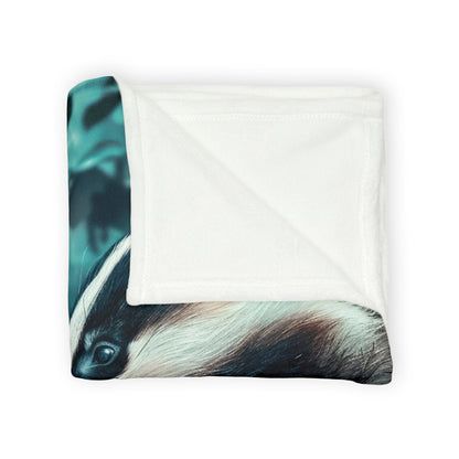Fox and Badger #2 Blanket - Soft Polyester Blanket