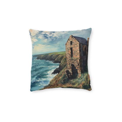 Cornwall - Square Pillow - UK