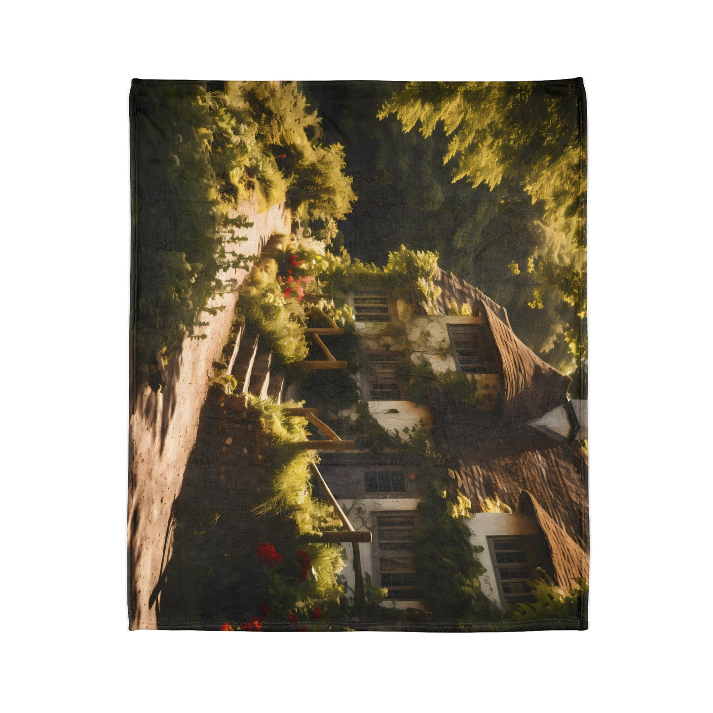 English Country House #1 - Soft Polyester Blanket