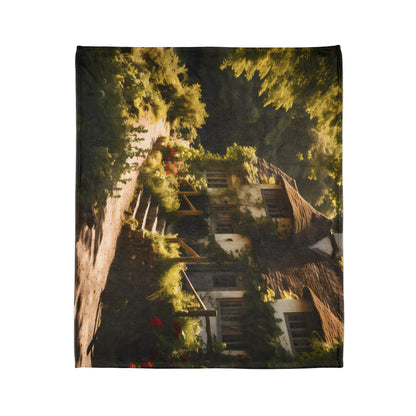 English Country House #1 - Soft Polyester Blanket