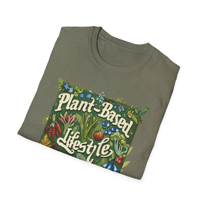 Plant Based Lifestyle #2 - Unisex Softstyle T-Shirt (UK)