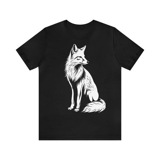 Fox Silhouette Unisex Jersey Short Sleeve Tee