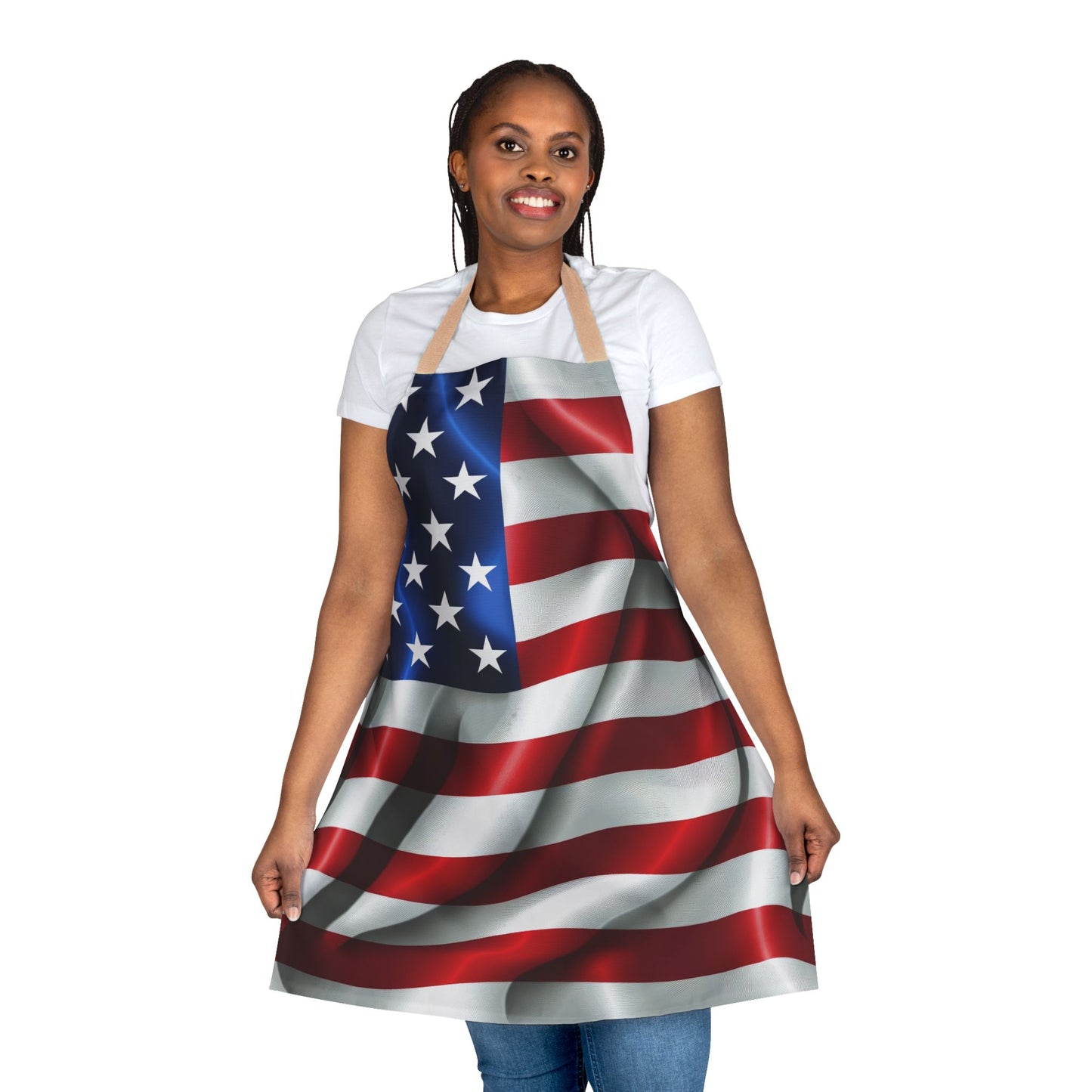 Stars and Stripes Apron 5-Color Straps - AUS, UK, USA