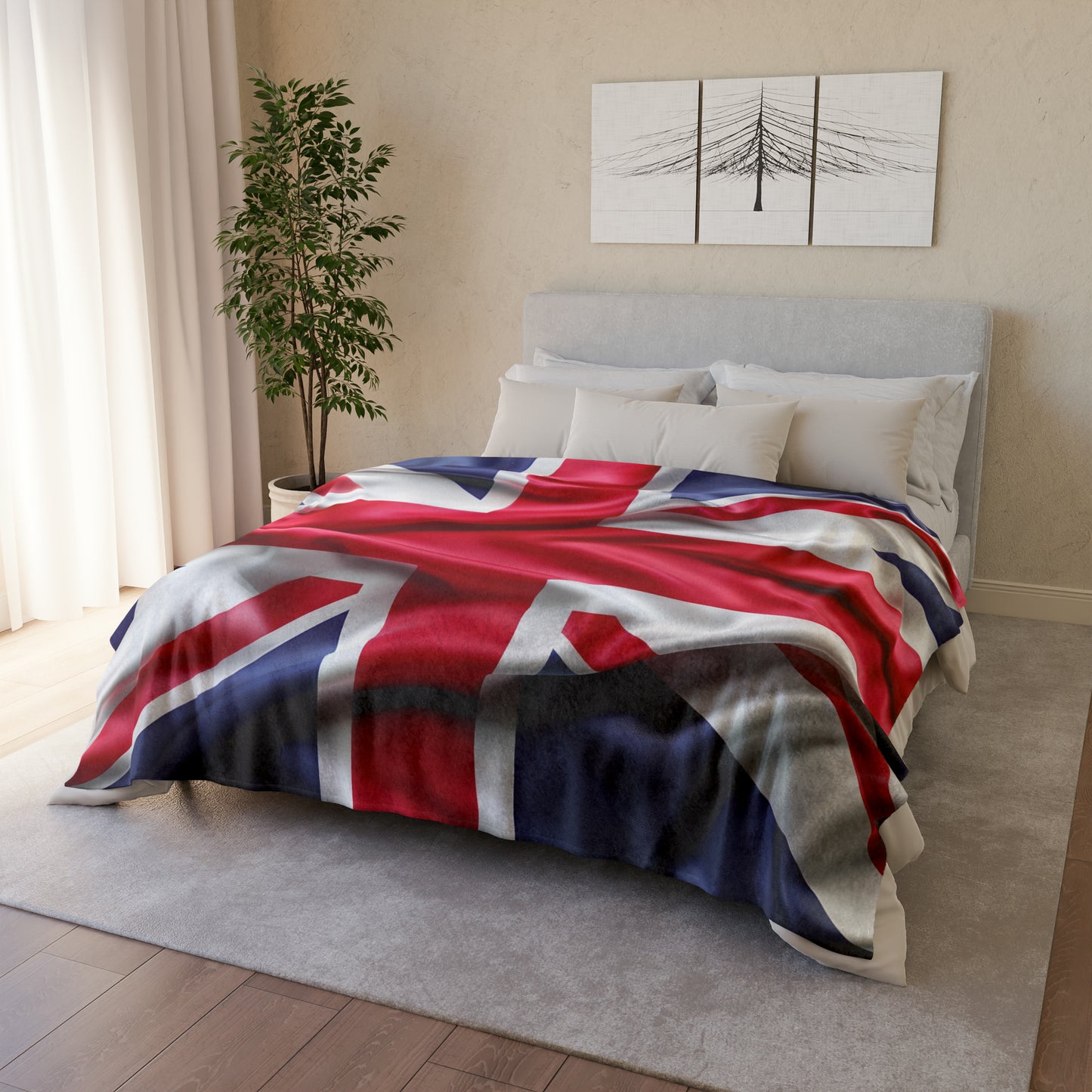 Union Flag Blanket - Soft Polyester Blanket