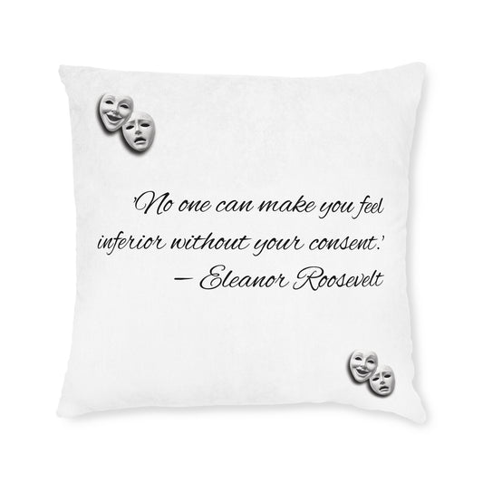 Famous Quotes - Square Pillow UK
