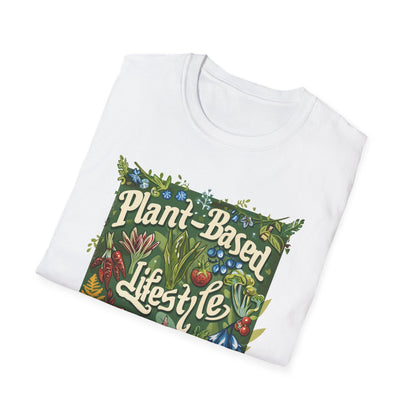 Plant Based Lifestyle #2 - Unisex Softstyle T-Shirt (UK)