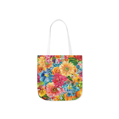 Summer Fresh - Canvas Tote Bag, 5-Color Straps - UK