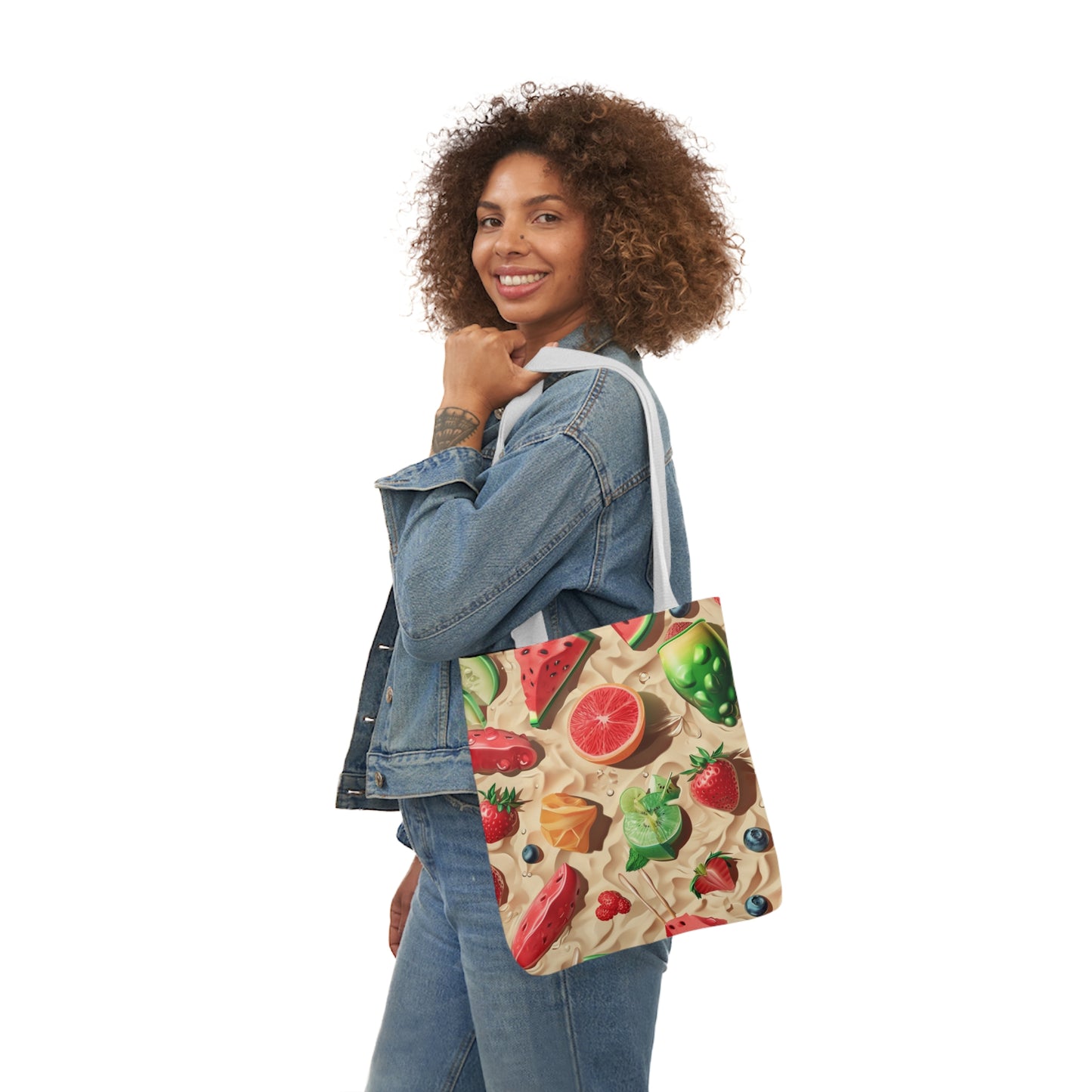 Summertime #5 - Polyester Canvas Tote Bag (AOP)