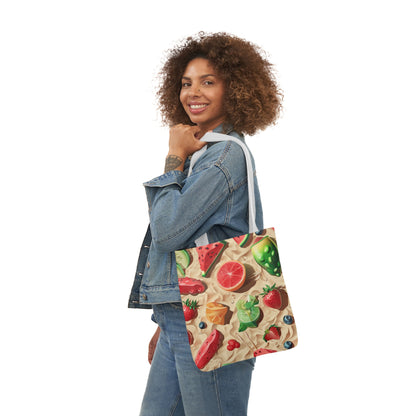 Summertime #5 - Polyester Canvas Tote Bag (AOP)