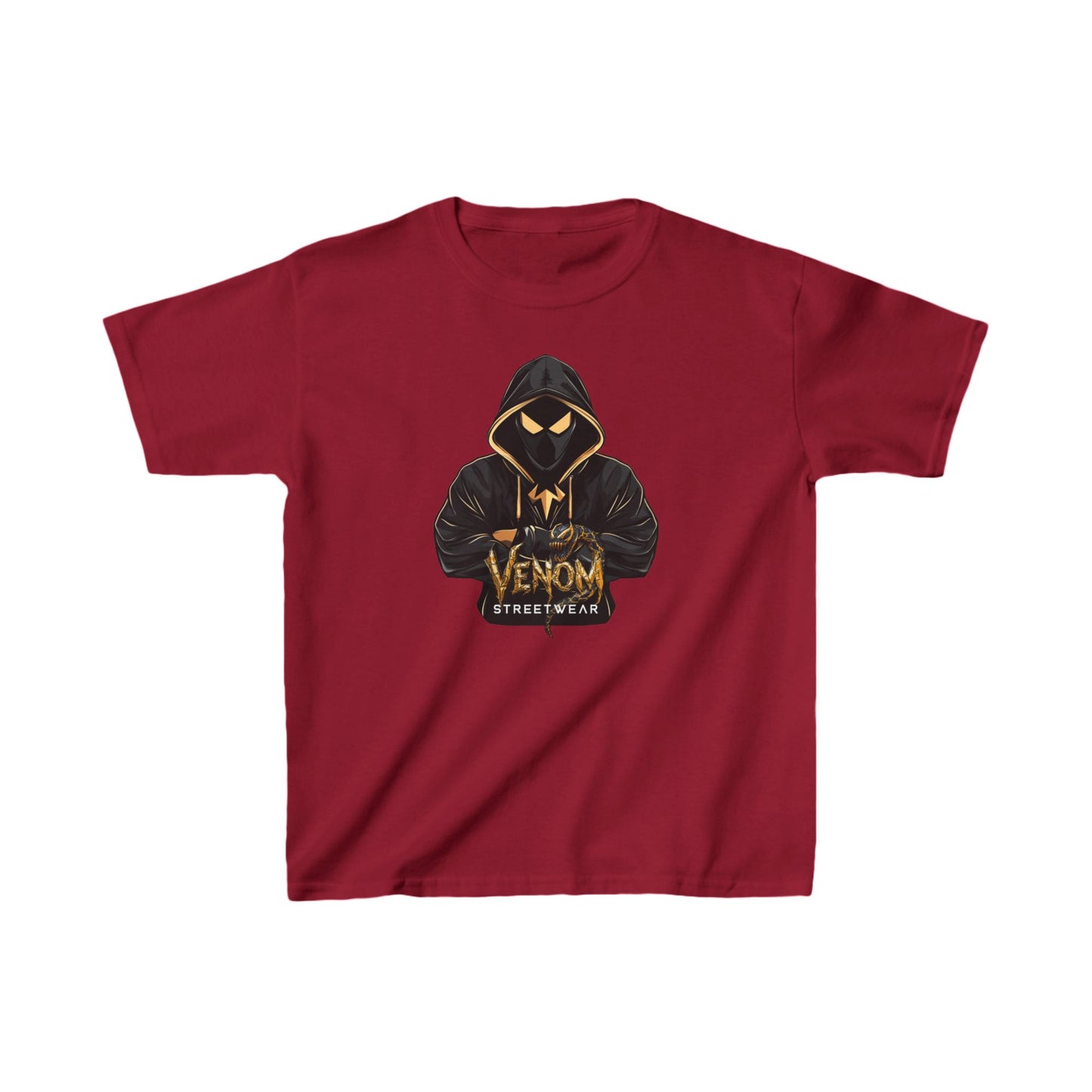 Venom Streetwear Kids Heavy Cotton Tee - Cool Graphic Tee - USA