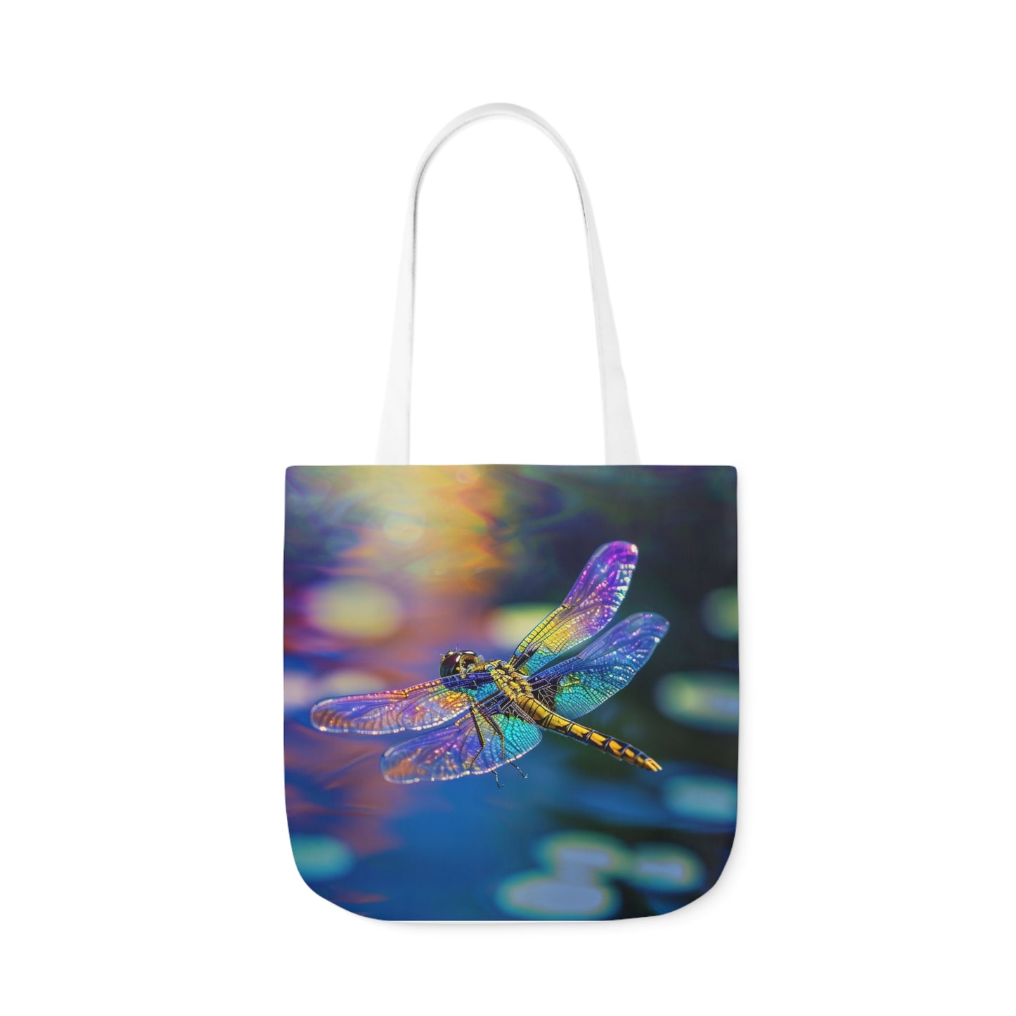Dragonfly - Polyester Canvas Tote Bag (AOP)